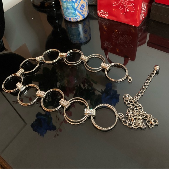 Double ring waist chain with diamonds 💎✨ - Picture 2 of 8